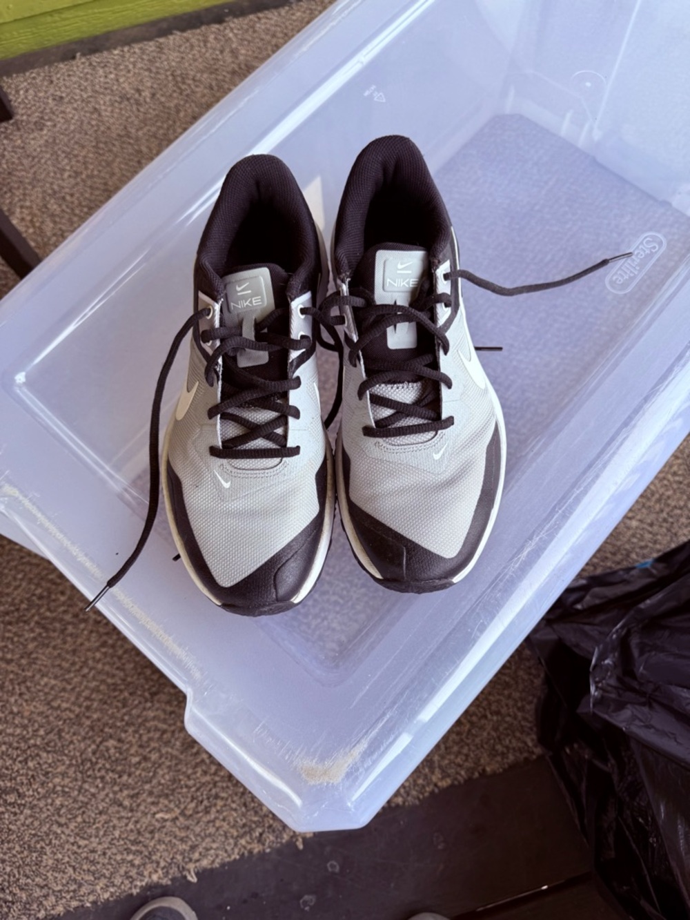 Nike Black & Gray Lightweight Trainers